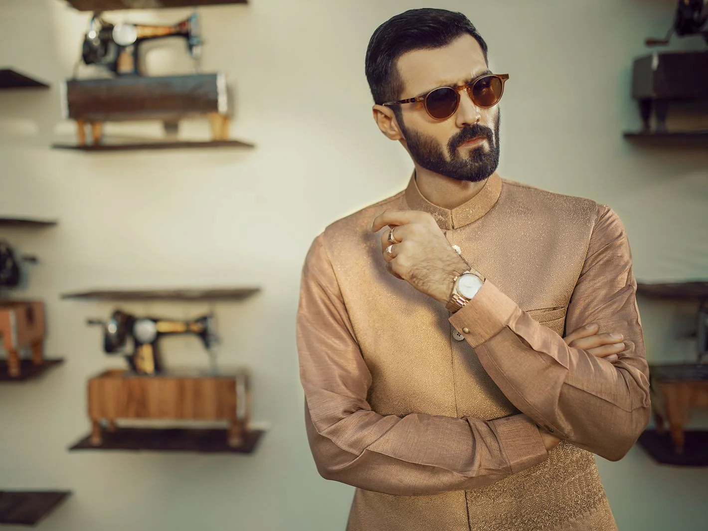 BROWN WAISTCOAT | AL-WC-US-310/AM-889C - Image 4