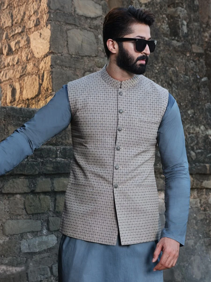 GREY WAISTCOAT | AL-WC-US-327 V-3 2020 - Image 2