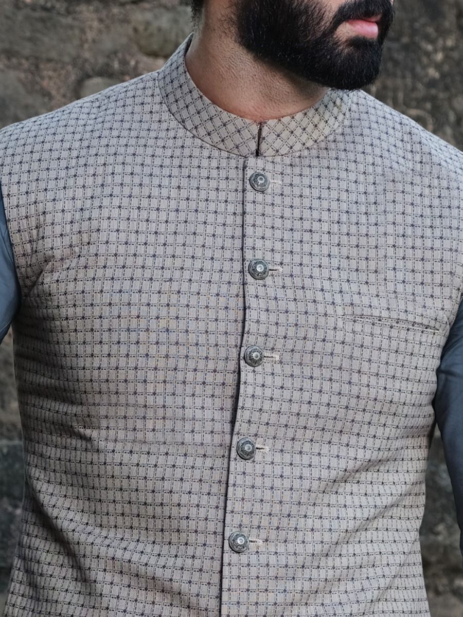 GREY WAISTCOAT | AL-WC-US-327 V-3 2020 - Image 3