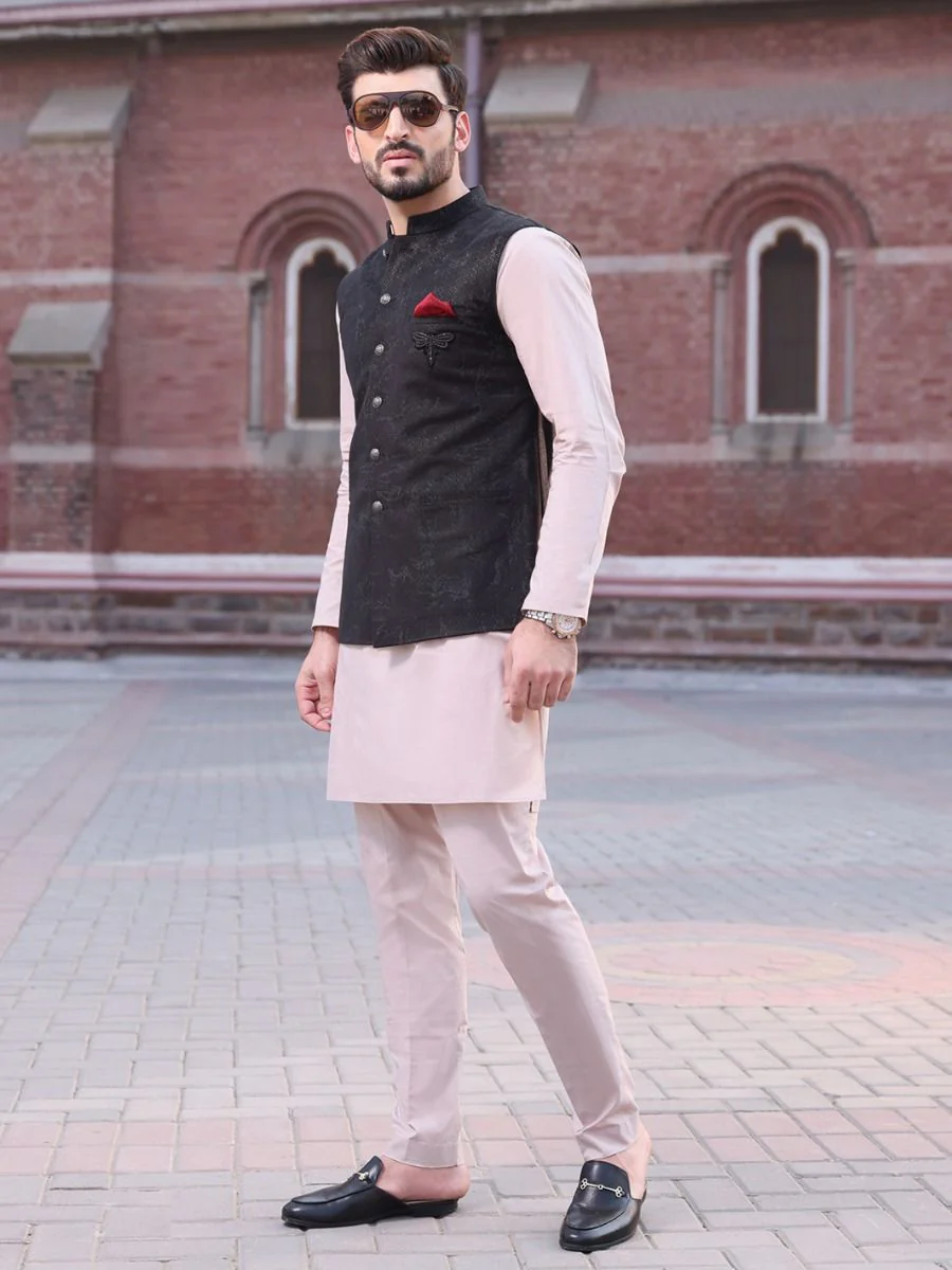 BLACK WAISTCOAT | AL-WC-US-346 V-1 2021 - Image 2