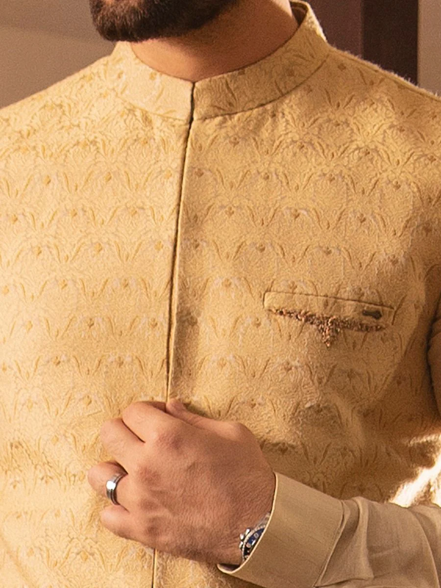 BEIGE WAISTCOAT | AL-WC-US-389/AM-930B - Image 2