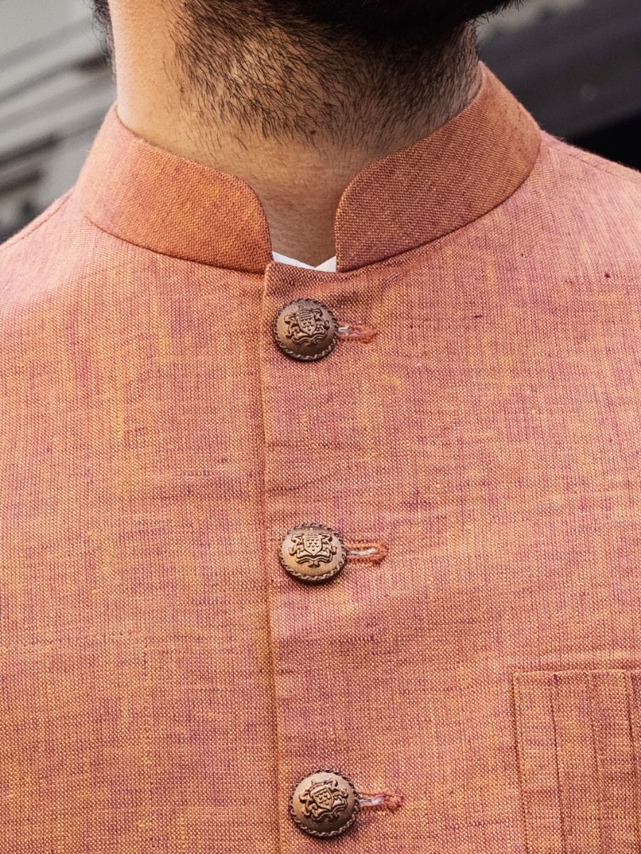 ORANGE WAISTCOAT | AL-WC-US-410/AM-128C - Image 2