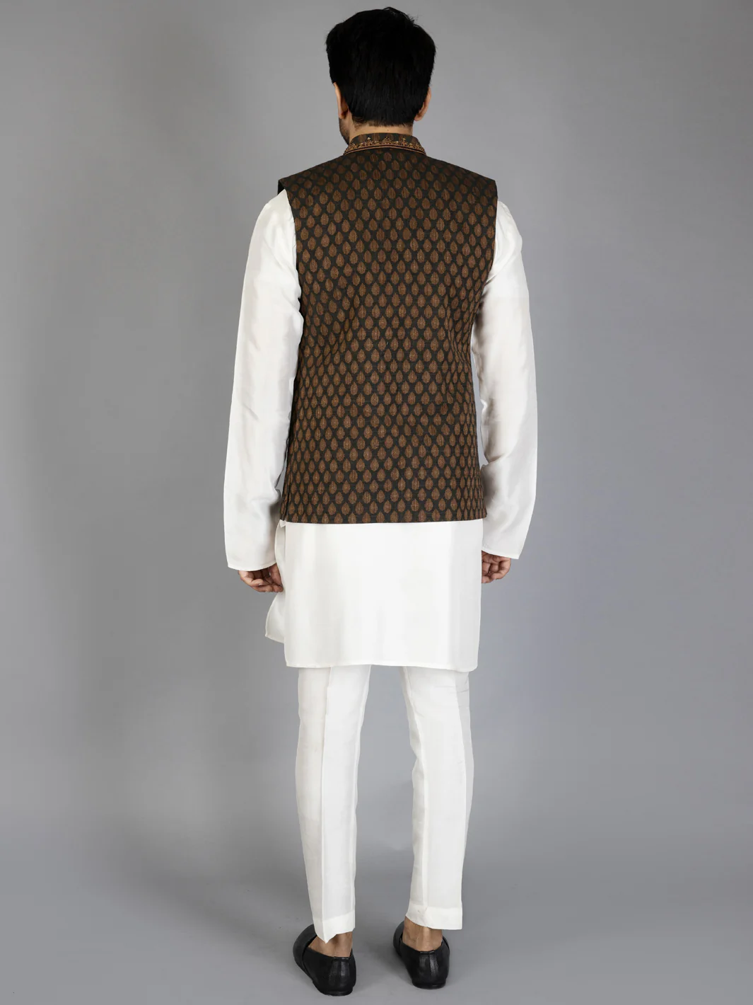 BLACK WAISTCOAT | AL-WC-US-412/AM-320A - Image 3