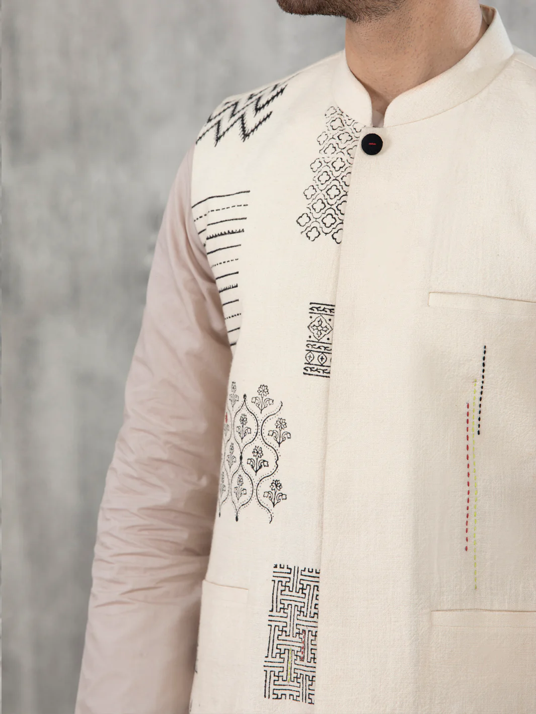 OFF WHITE WAISTCOAT | AL-WC-US-415/AM-2481B - Image 4