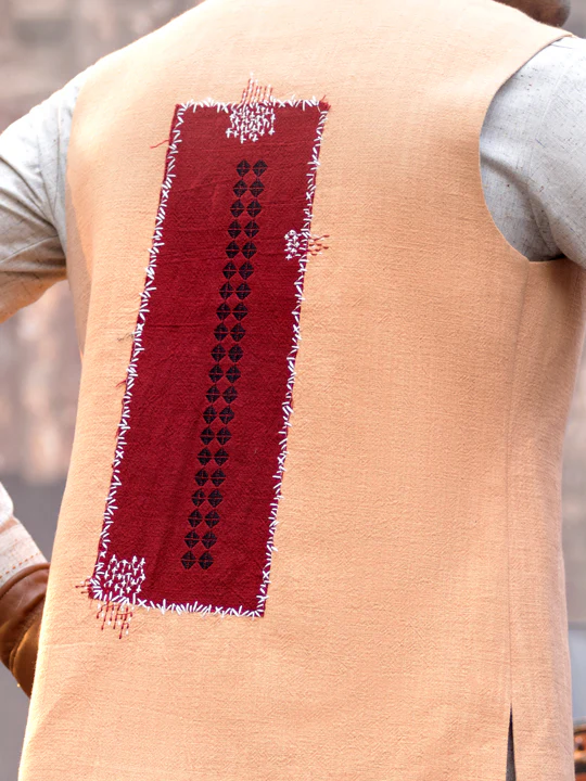 BEIGE WAISTCOAT | AL-WC-US-416/AM-2481C - Image 5