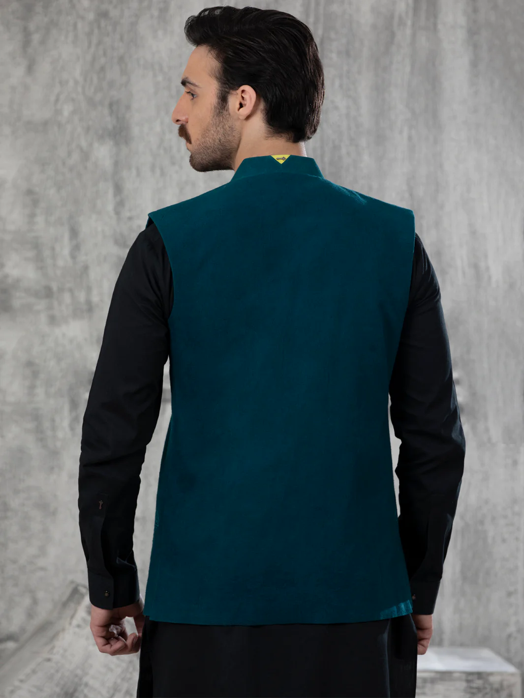 BOTTLE GREEN WAISTCOAT | AL-WC-US-417/AM-2481E - Image 3