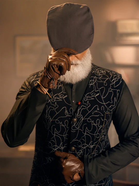 BLACK WAISTCOAT | AL-WC-US-418/AM-2481F - Image 5