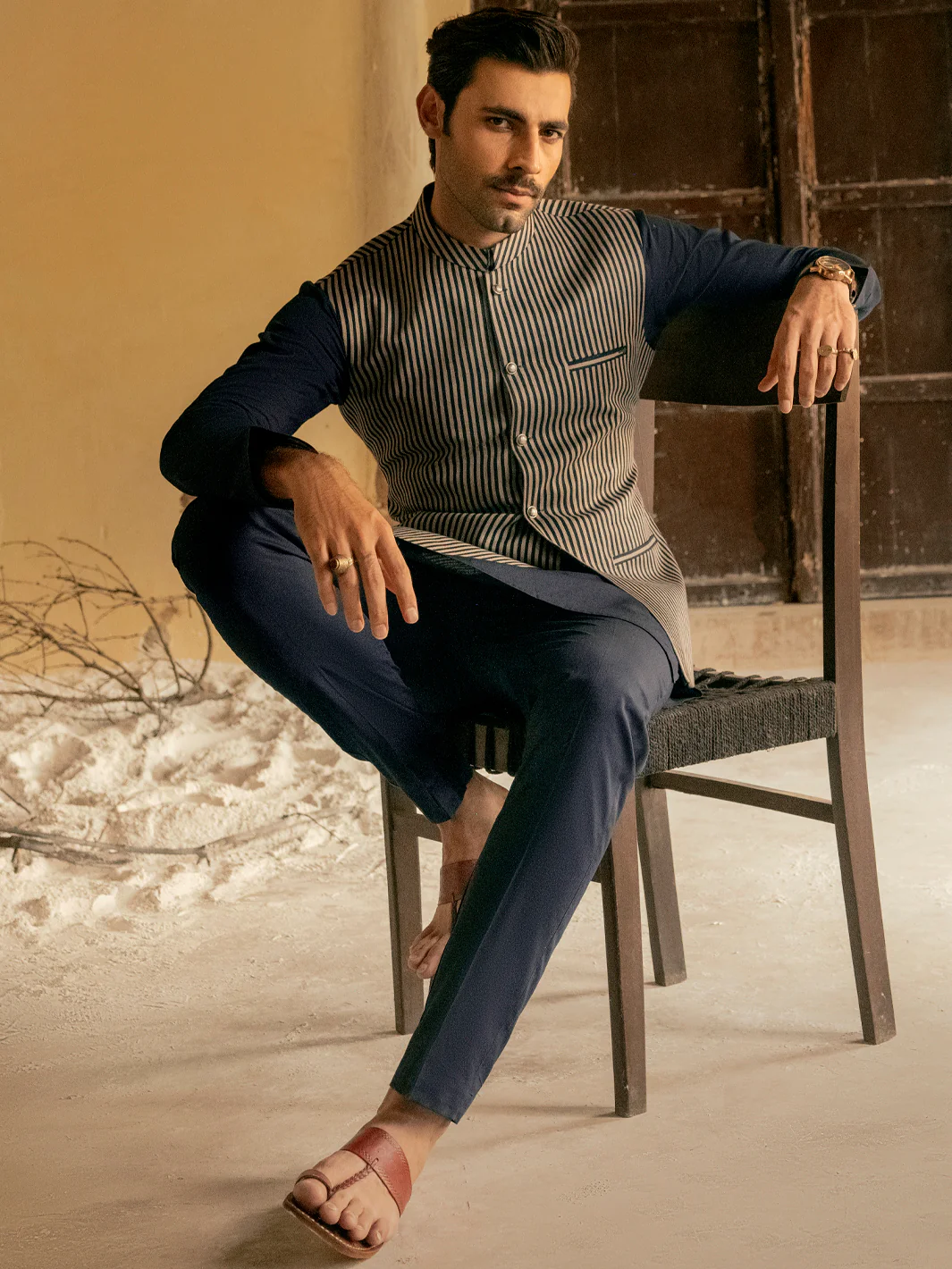 BLUE WAISTCOAT | AL-WC-US-420/AM-8058A - Image 4