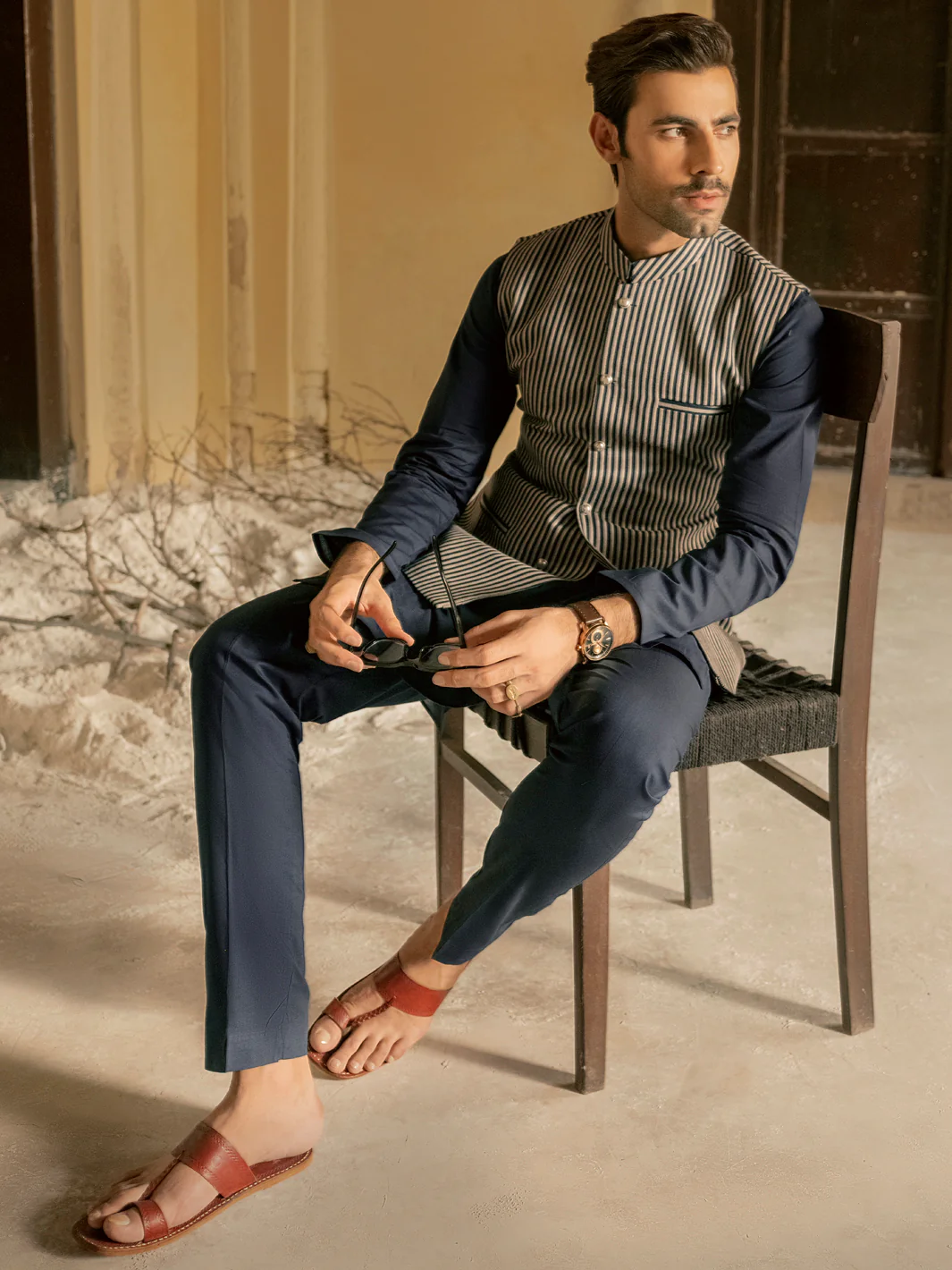 BLUE WAISTCOAT | AL-WC-US-420/AM-8058A - Image 5