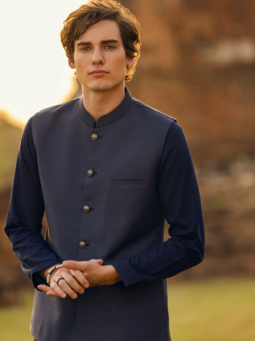 BLUE WAISTCOAT | AL-WC-US-481/AM-6144C - Image 2
