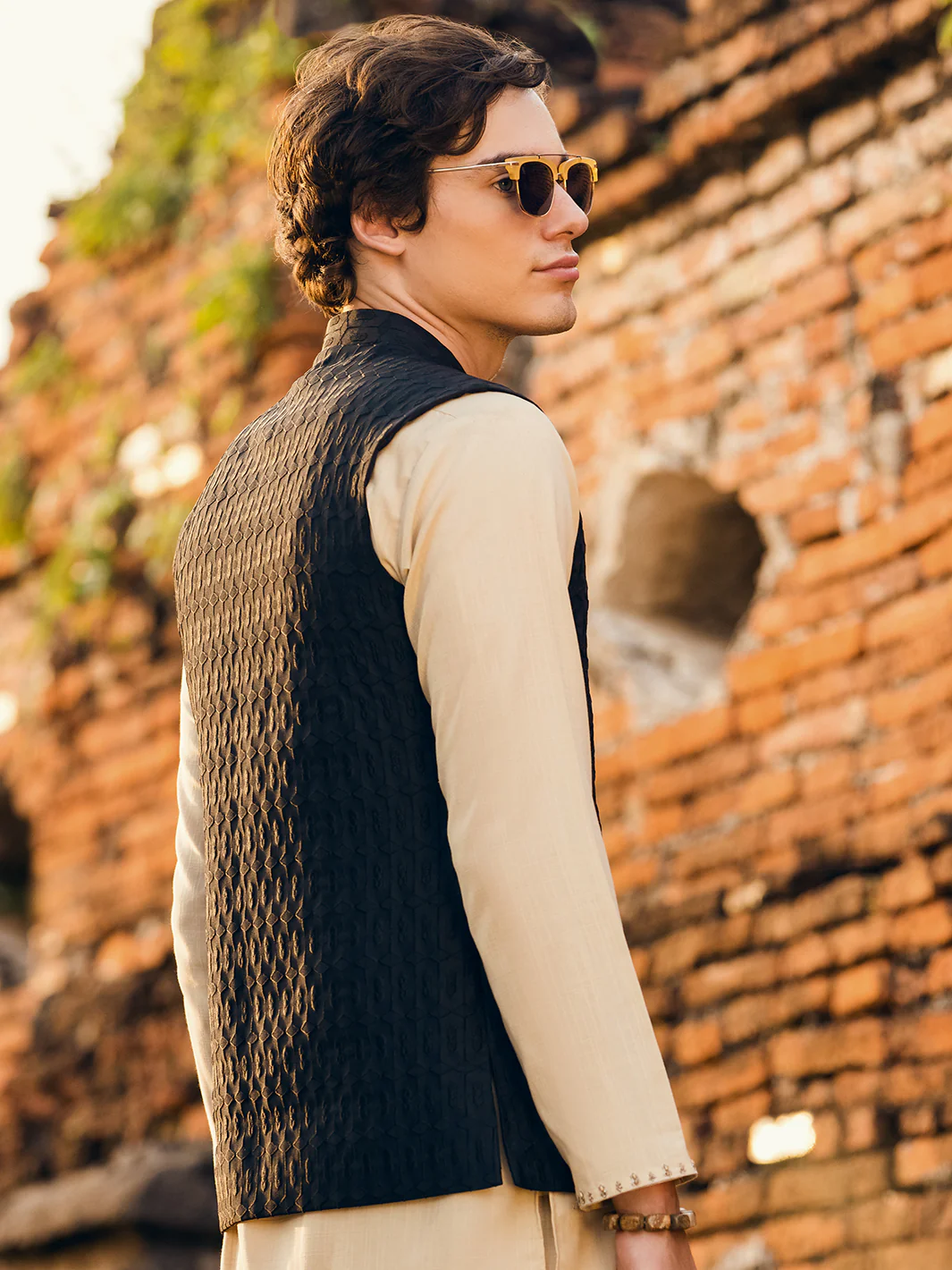BLACK WAISTCOAT | AL-WC-US-485/AM-8032A - Image 2