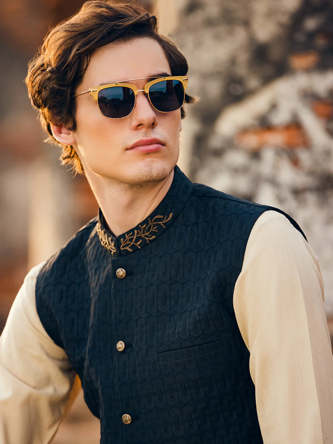 BLACK WAISTCOAT | AL-WC-US-485/AM-8032A - Image 3