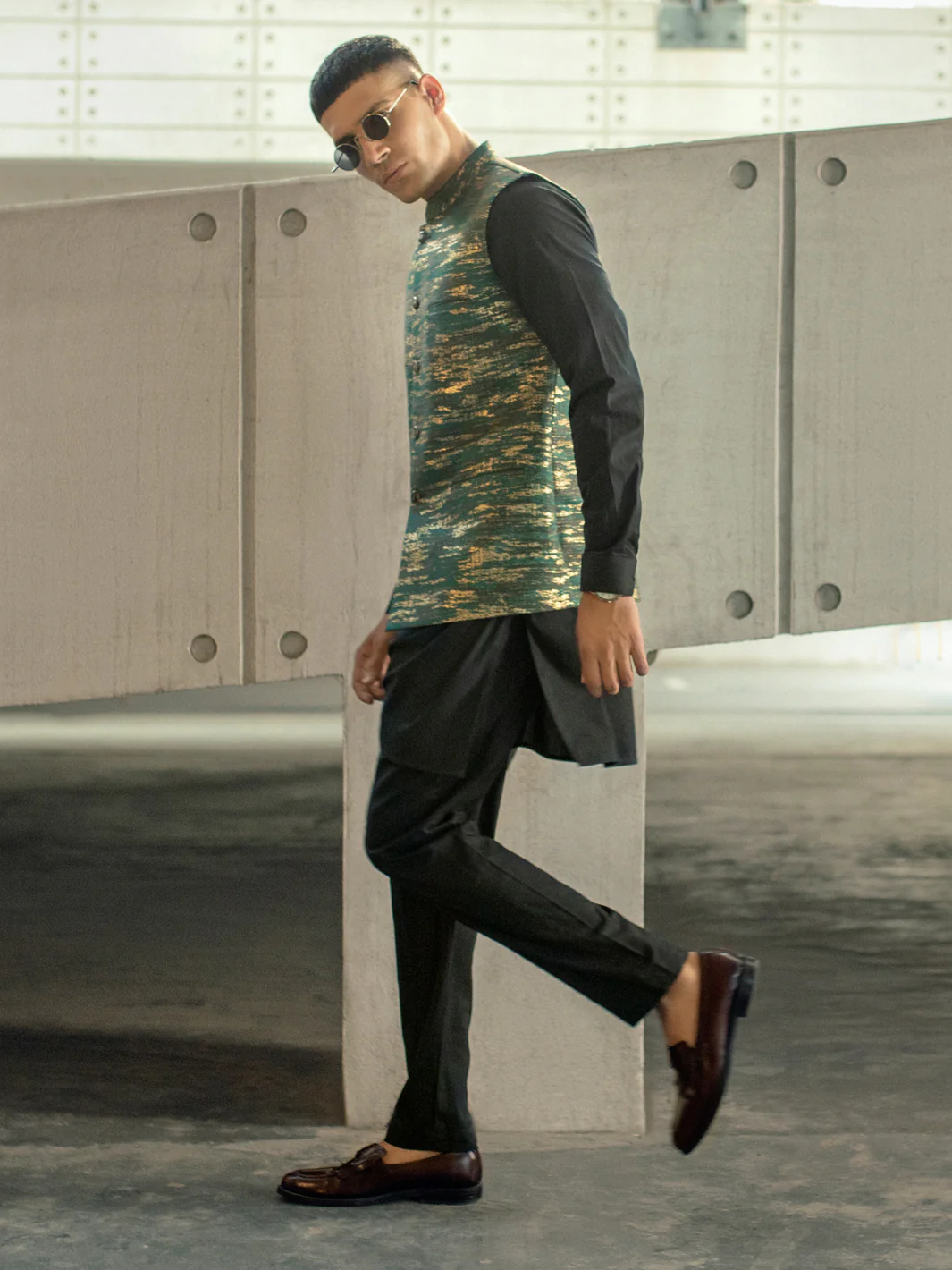 GREEN WAISTCOAT | AL-WC-US-501/AM-8049A - Image 4
