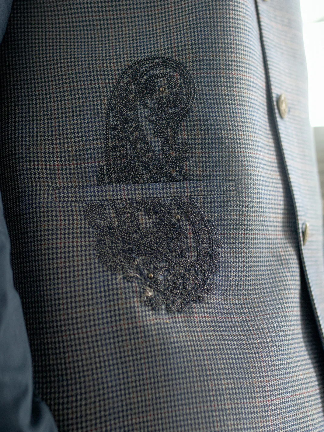 BLUE WAISTCOAT | AL-WC-US-504/JJ-8099A - Image 2