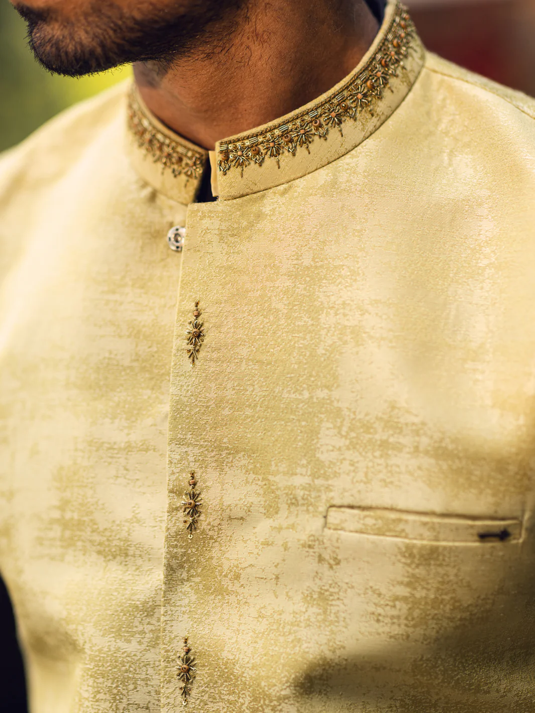 PISTACHIO GREEN WAISTCOAT | AL-WC-US-519/JJ-8401A - Image 2
