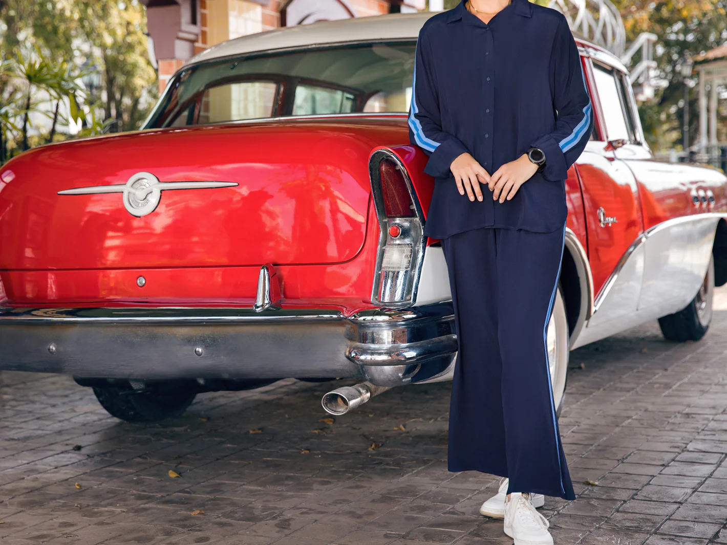 BLUE GEORGETTE 2PC STITCHED | ALP-2PS-LKS-US-1335/AM-2619A - Image 3
