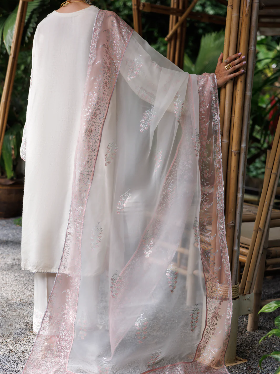 OFF WHITE MAPLE SILK 3PC STITCHED | ALP-3PS-2032/S AM-2329A - Image 2