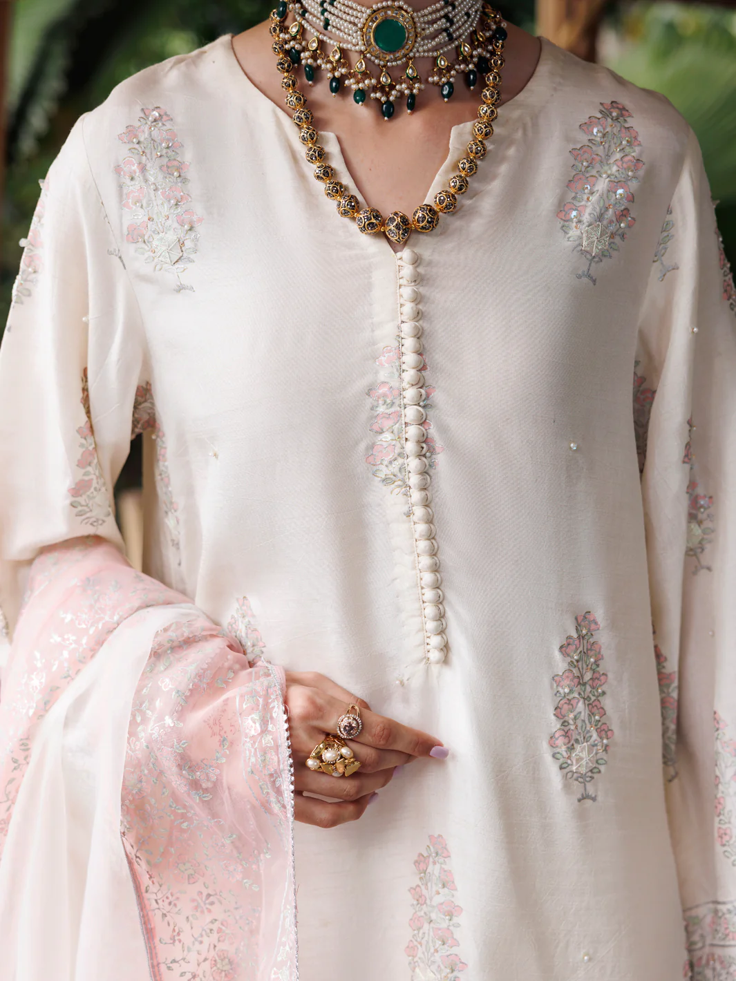 OFF WHITE MAPLE SILK 3PC STITCHED | ALP-3PS-2032/S AM-2329A - Image 3