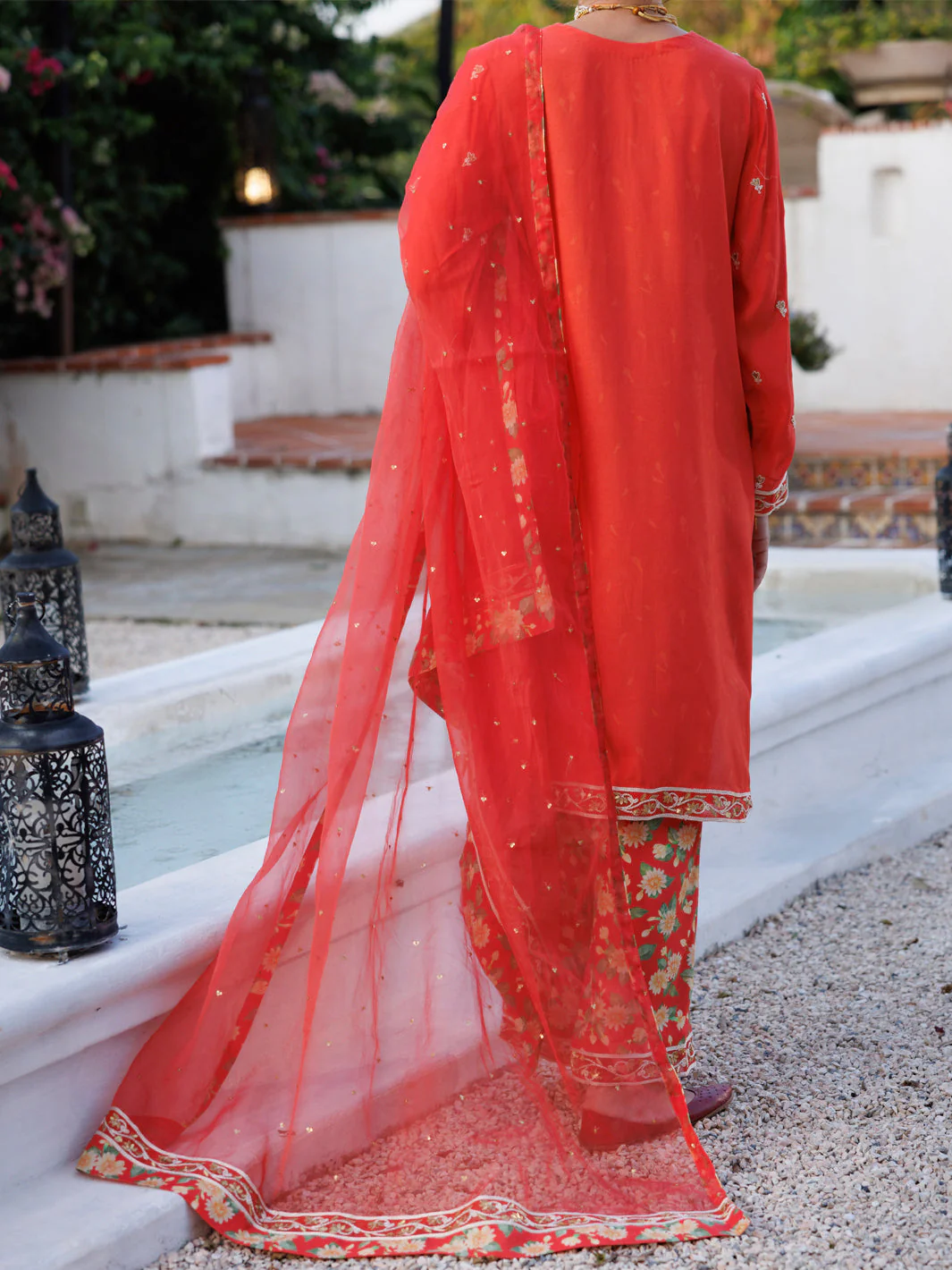 ORANGE MAPLE SILK 3PC STITCHED | ALP-3PS-2050/S FB-2050A - Image 2
