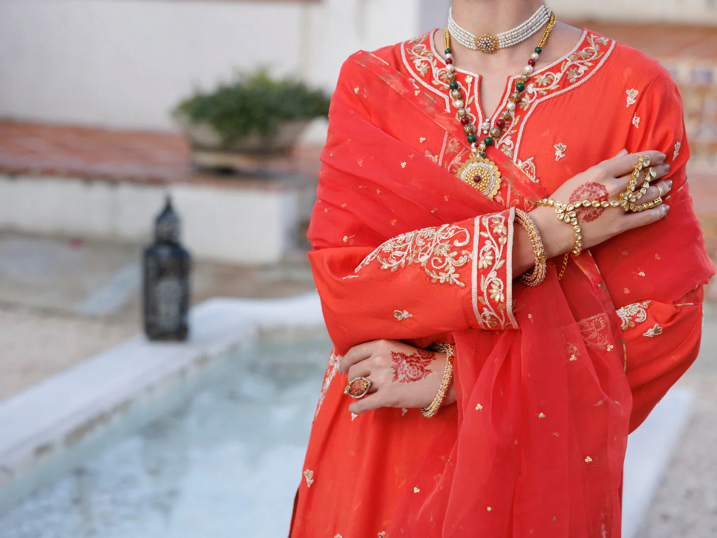 ORANGE MAPLE SILK 3PC STITCHED | ALP-3PS-2050/S FB-2050A - Image 5