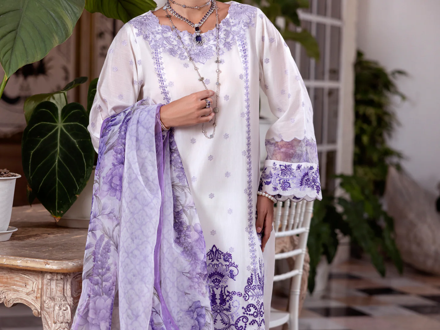WHITE PAPER COTTON 3PC STITCHED | ALP-3PS-2056/S AM-31 - Image 4