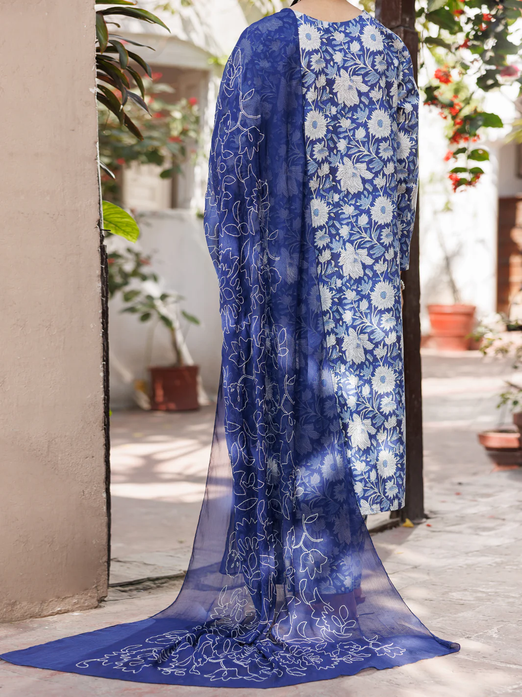 BLUE LAWN 3PC STITCHED | ALP-3PS-2147/S FB-2147A - Image 2