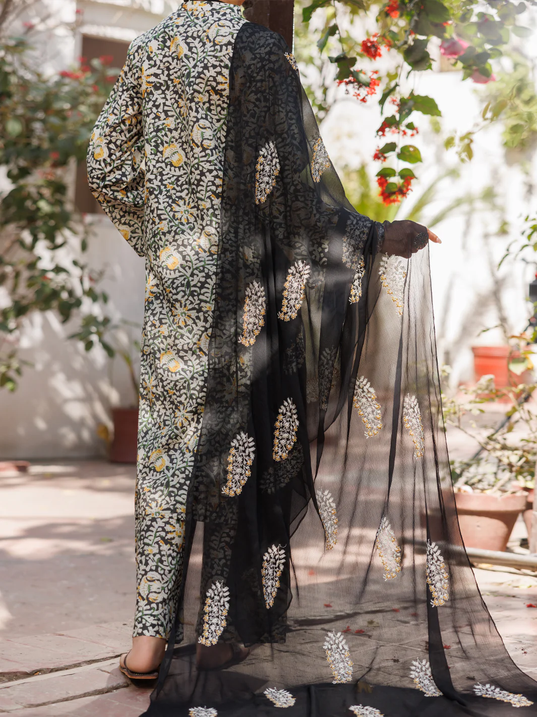 IVORY LAWN 3PC STITCHED | ALP-3PS-2148/S FB-2148A - Image 2