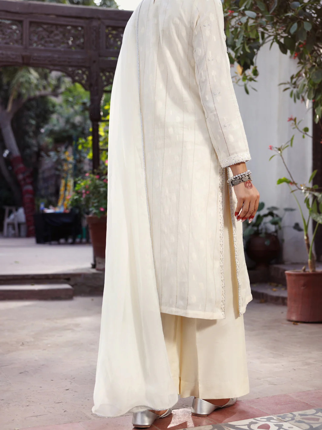 OFF WHITE DOBBY 3PC STITCHED | ALP-3PS-2167/S AM-3099A - Image 2