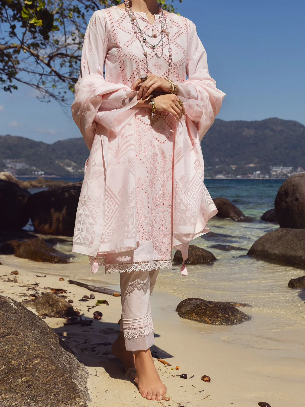 PINK LAWN 3PC STITCHED | ALP-3PS-US-1141/S FB-1141A - Image 4