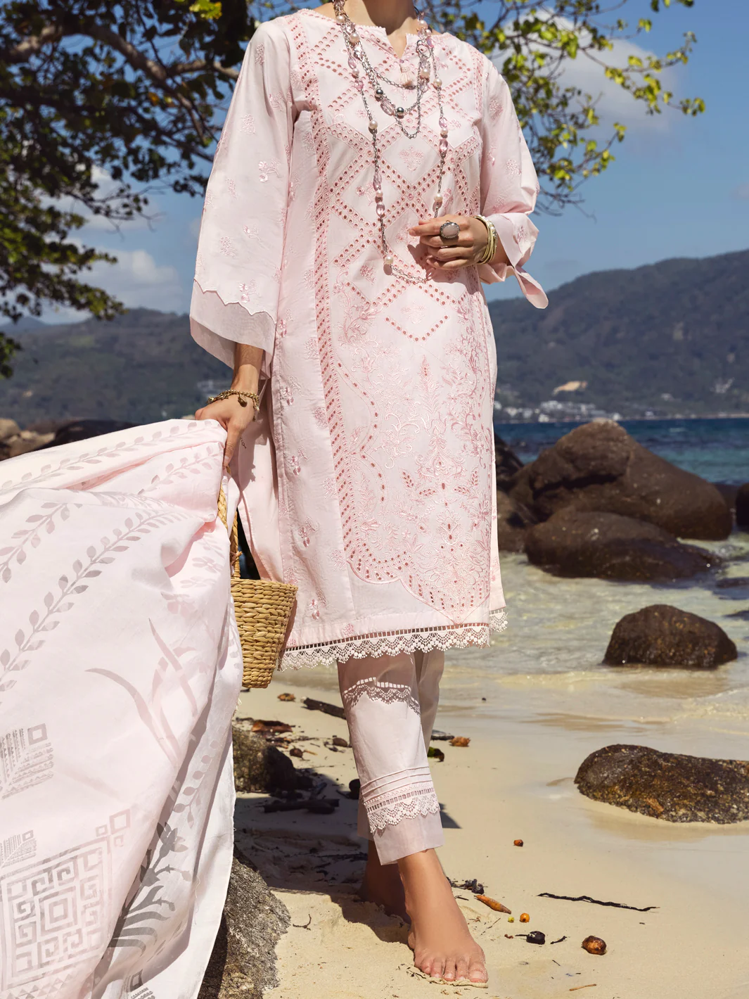 PINK LAWN 3PC STITCHED | ALP-3PS-US-1141/S FB-1141A - Image 5