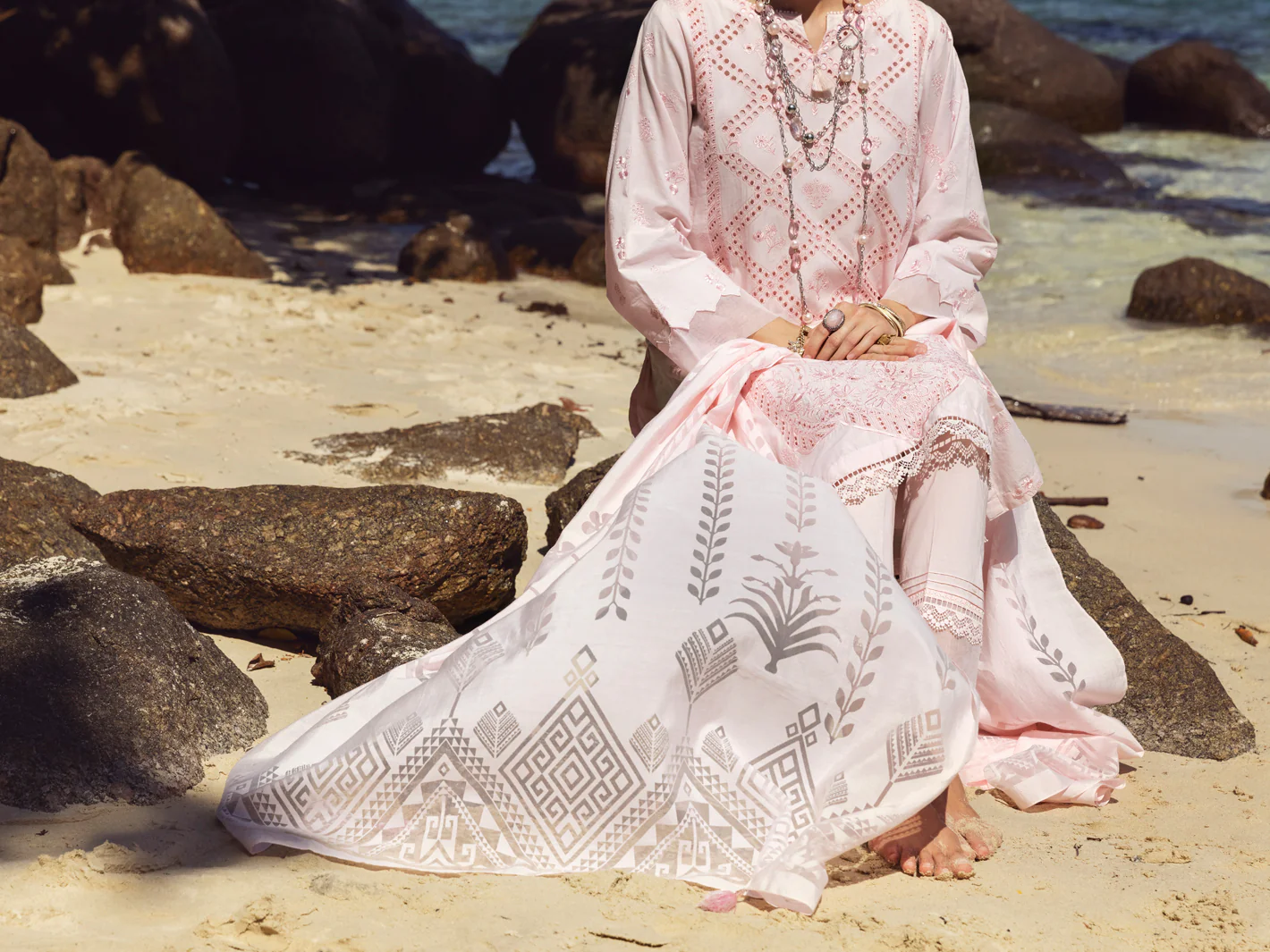 PINK LAWN 3PC STITCHED | ALP-3PS-US-1141/S FB-1141A - Image 7