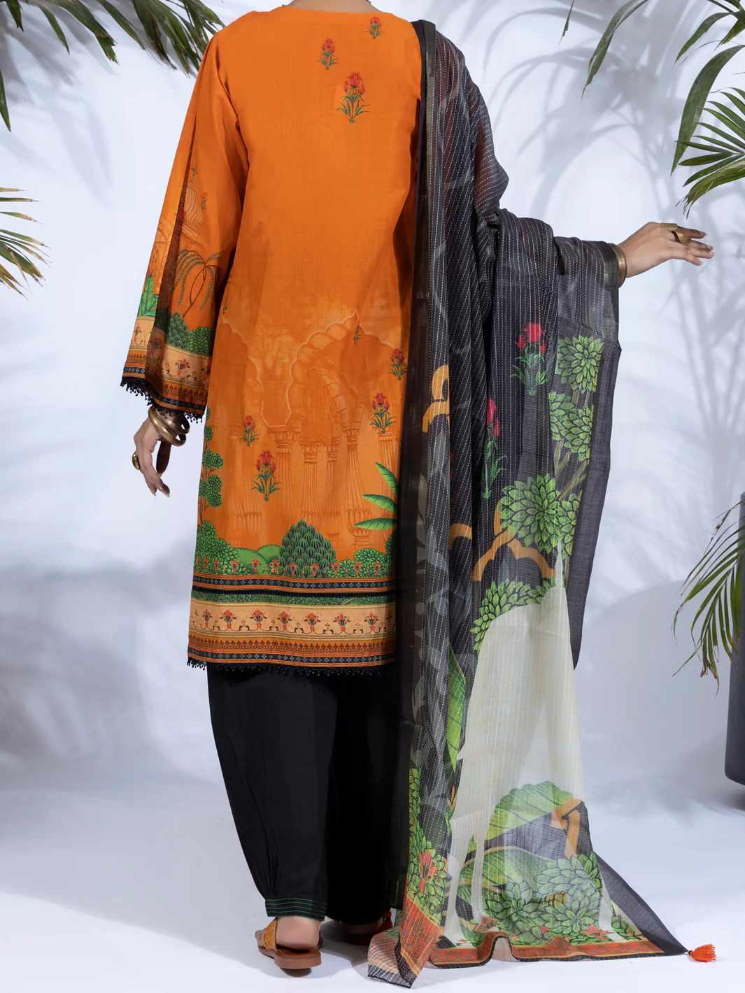 TERRACOTTA LAWN 3PC STITCHED | ALP-3PS-US-1248/S FB-1248A - Image 2