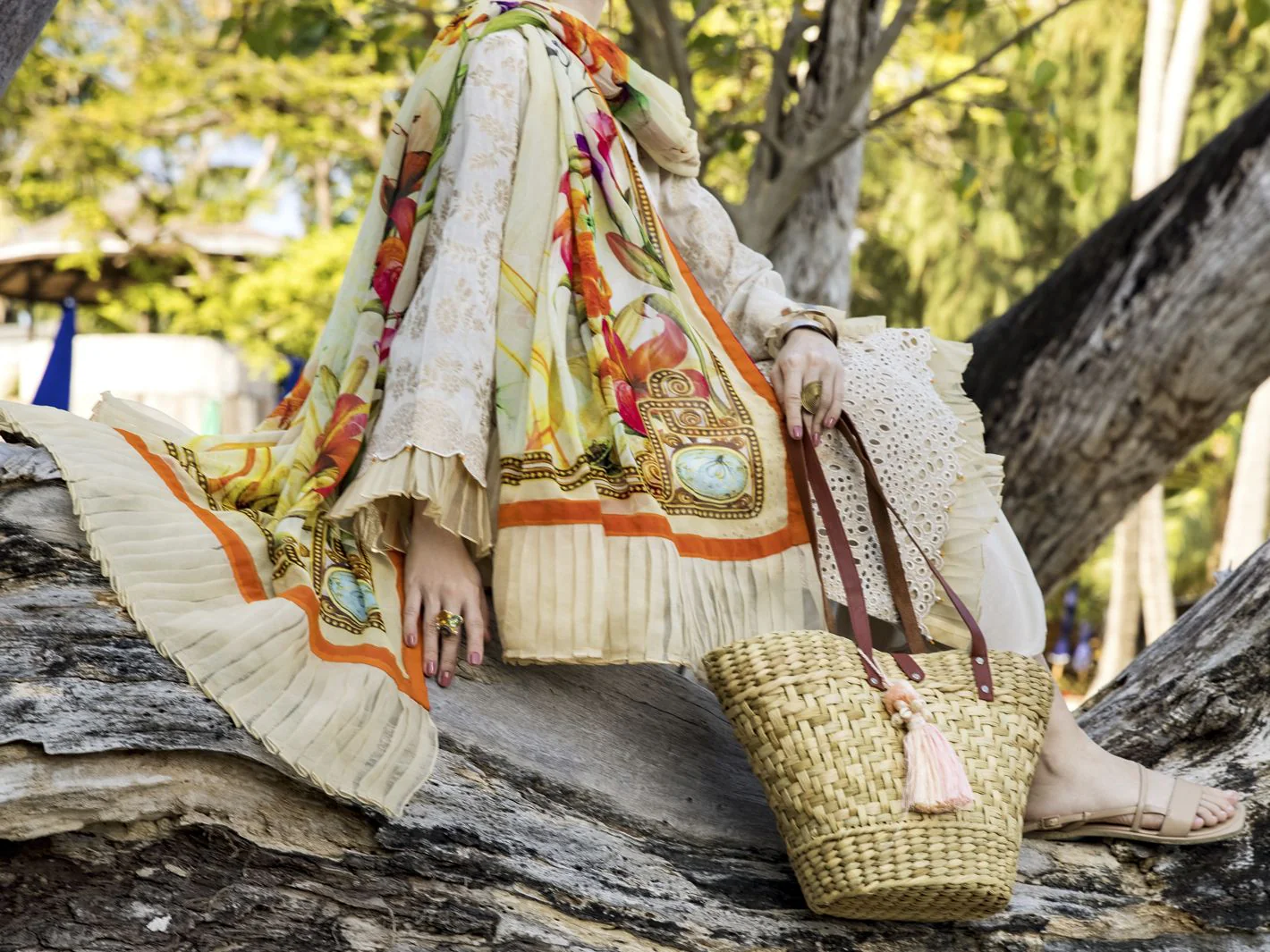 OFF WHITE JACQUARD 3PC UNSTITCHED | ALP-3PS-US-1249 FB-1249A - Image 7
