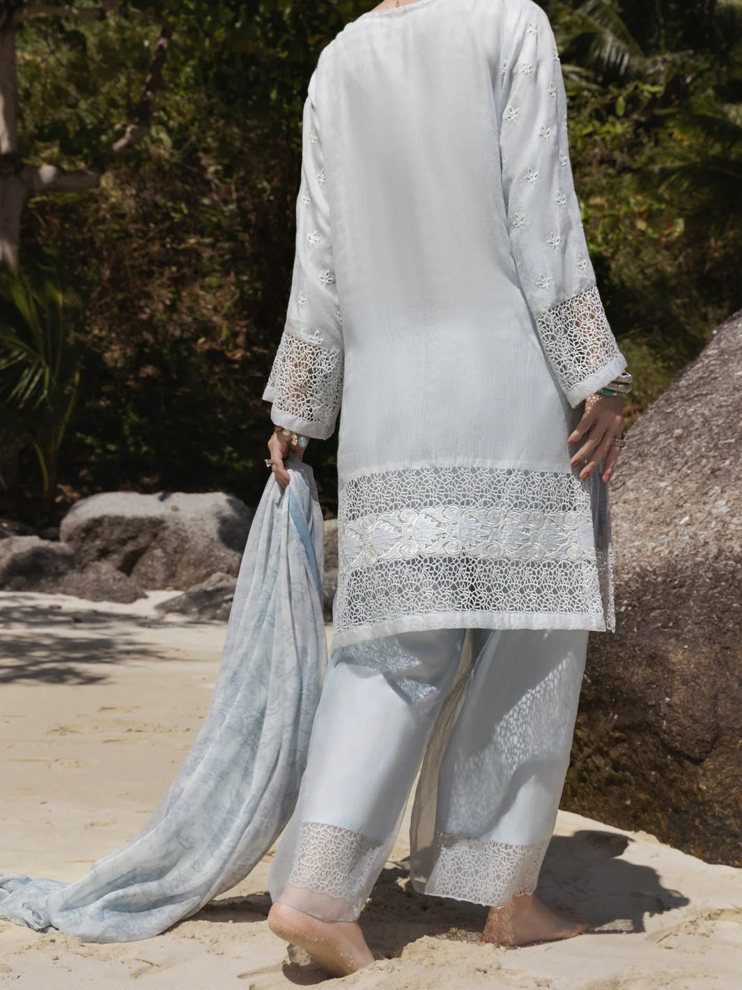 LIGHT GREY KHADDI 3PC STITCHED | ALP-3PS-US-1273/S AM-2549A - Image 2