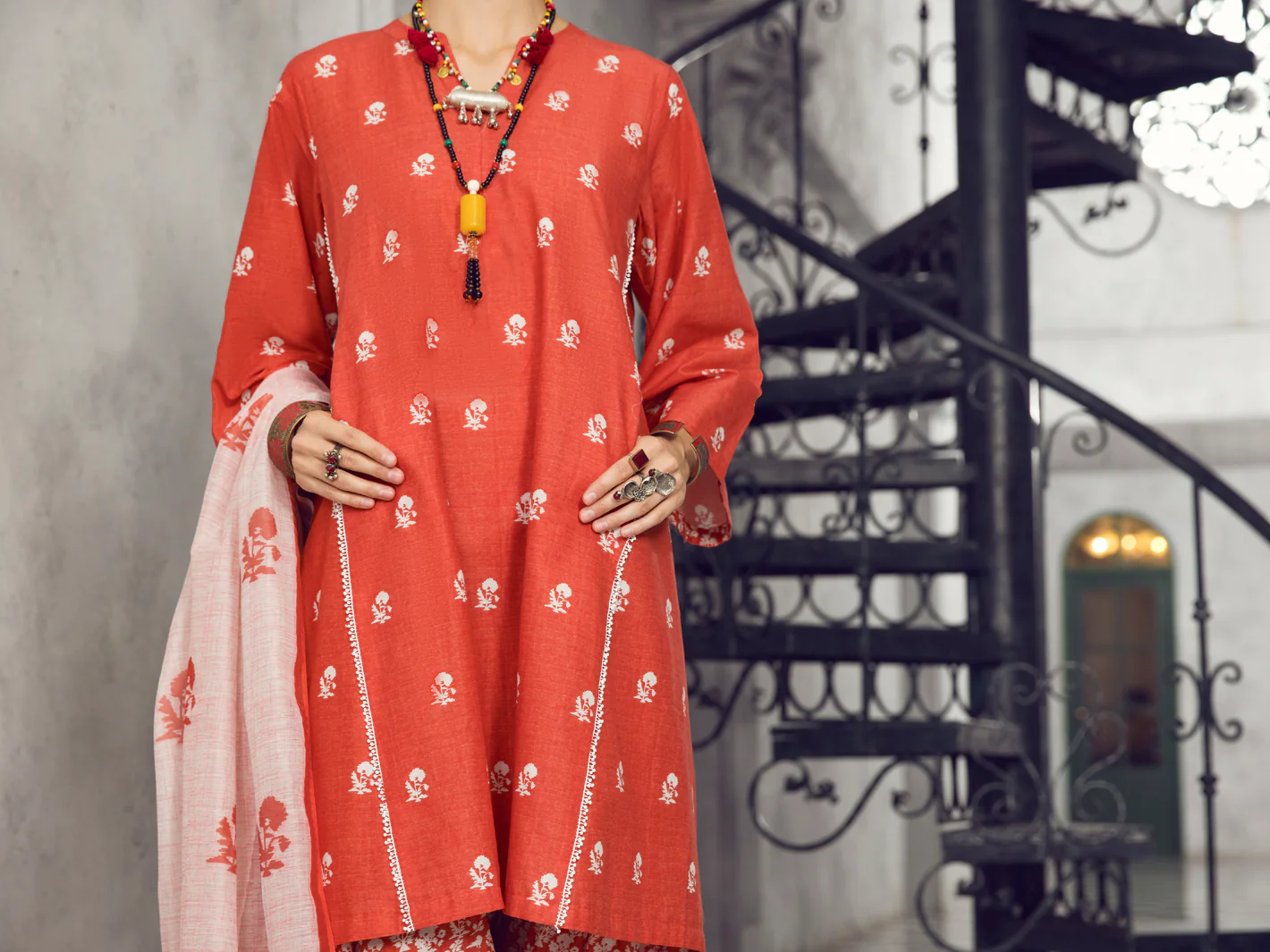 RED LAWN 3PC STITCHED | ALP-3PS-US-1294/S FB-1294A - Image 6