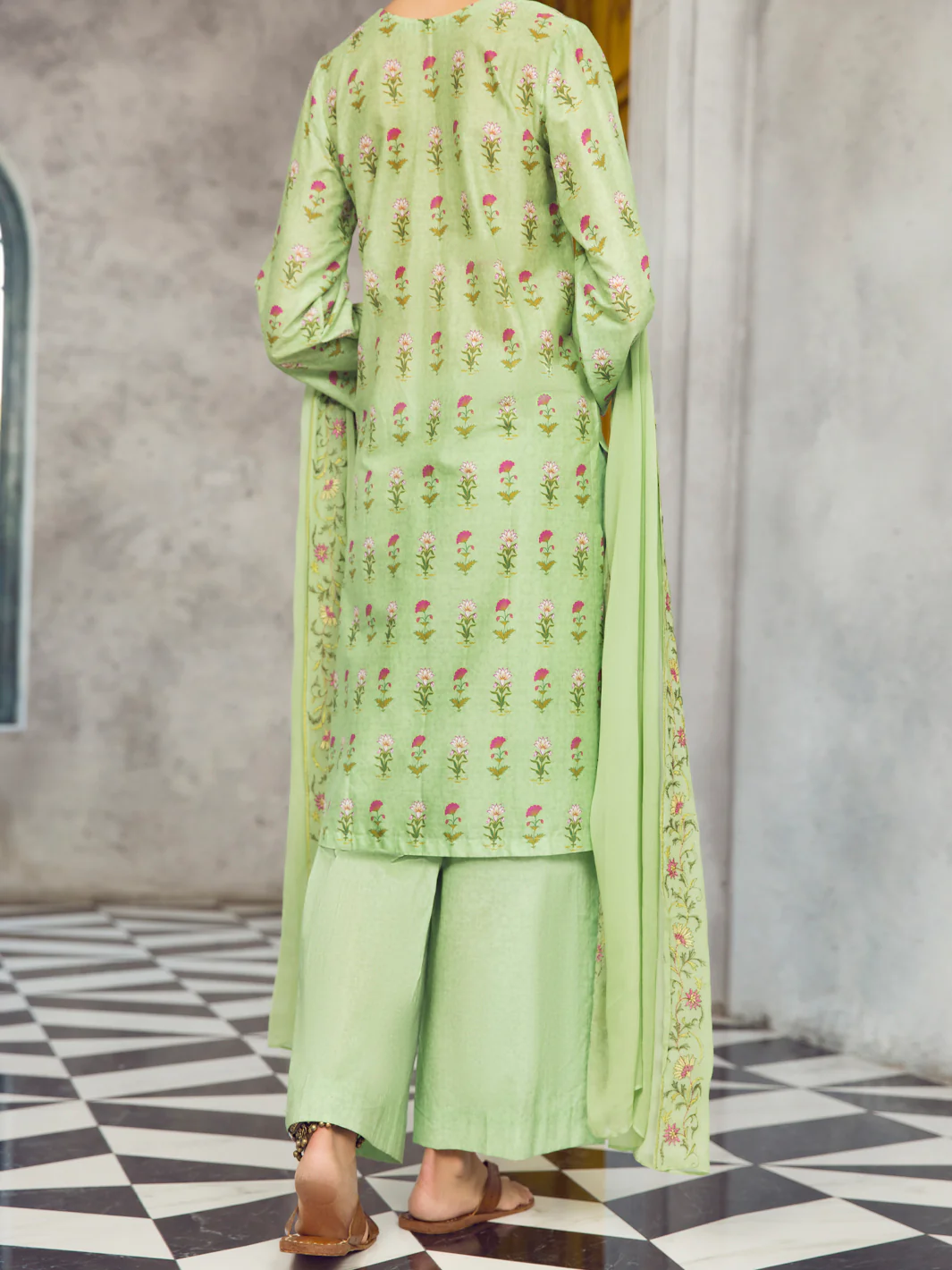 GREEN LAWN 3PC STITCHED | ALP-3PS-US-1295/S FB-1295A - Image 2