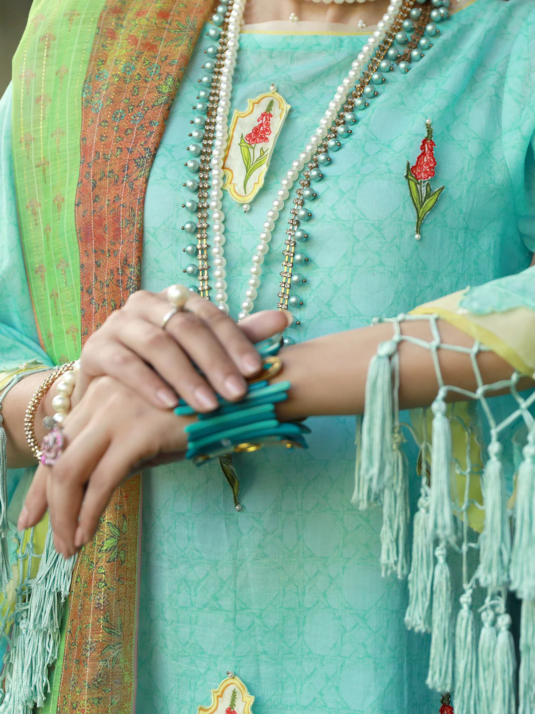 FEROZI LAWN 3PC STITCHED | ALP-3PS-US-1395/S FB-1395A - Image 3