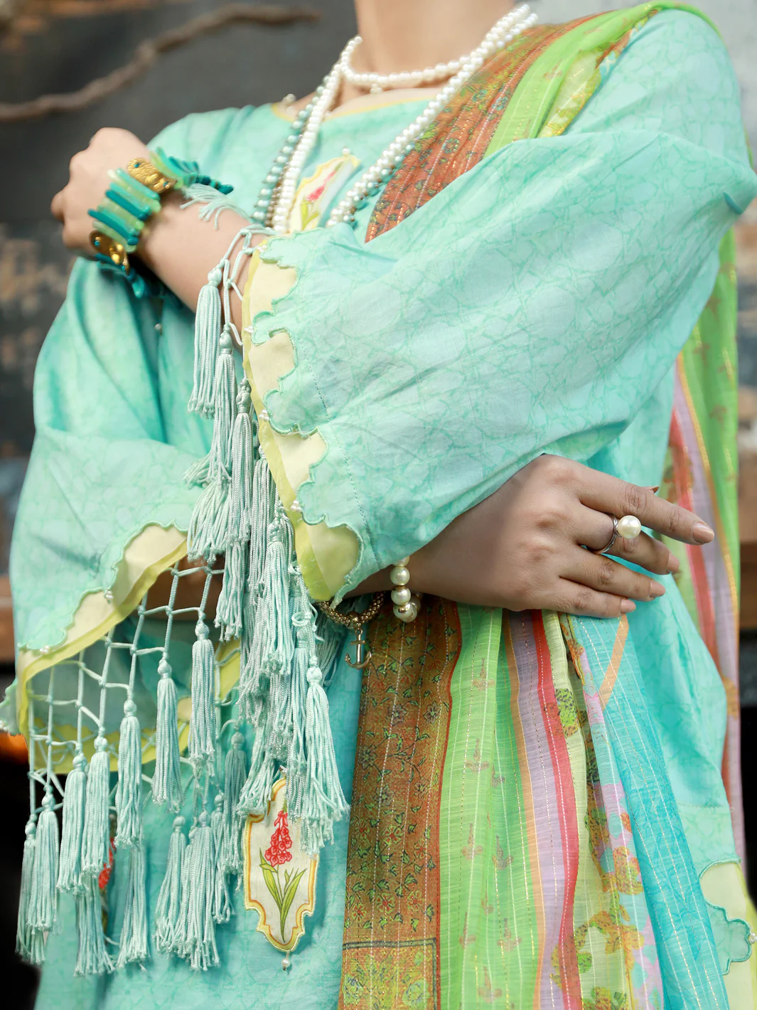 FEROZI LAWN 3PC STITCHED | ALP-3PS-US-1395/S FB-1395A - Image 4