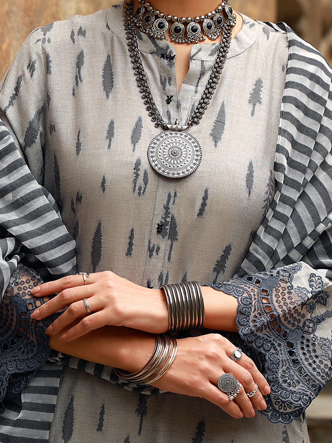 GREY DYED 3PC STITCHED | ALP-3PS-US-1414/S FB-1414A - Image 3