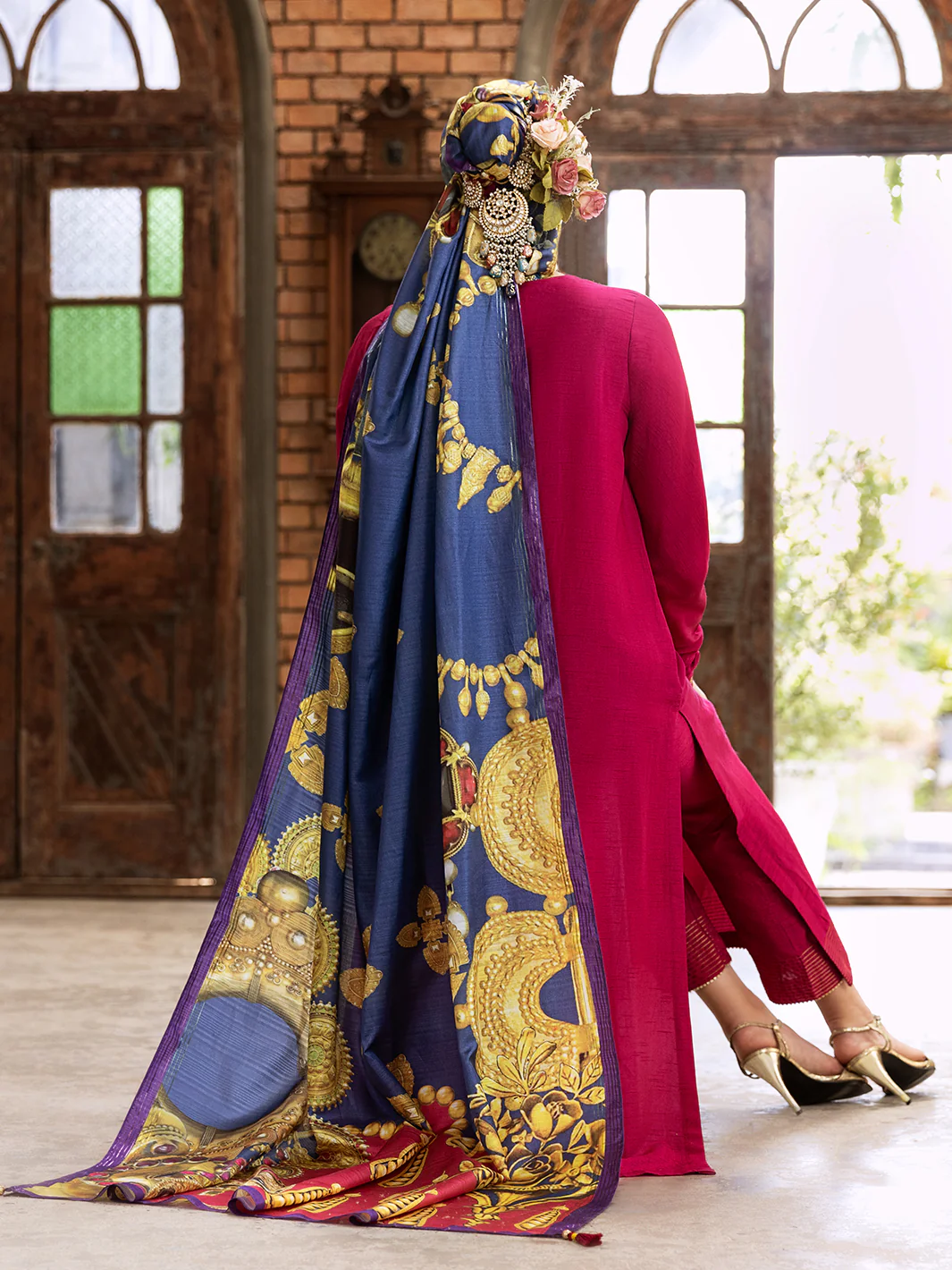 PINK DOLLA SILK 3PC STITCHED | ALP-3PS-US-427/S AWP-427A - Image 2