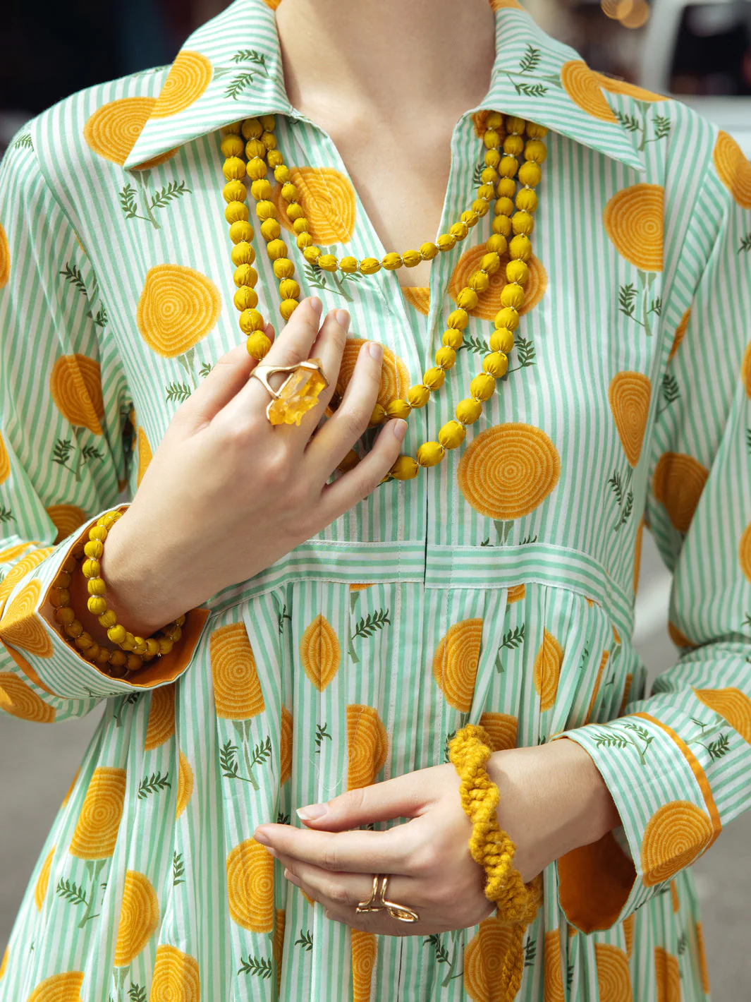 TURQUOISE KURTI | ALP-LK-US-1761/FB-1761A - Image 3