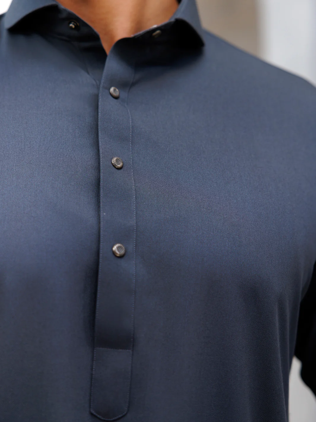 GREY BLENDED KAMEEZ SHALWAR | ALWA-KS-506/AM-6266C - Image 2