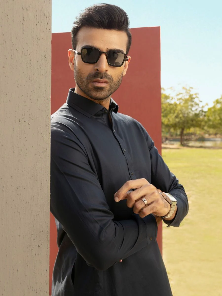 BLUE KAMEEZ SHALWAR | ALWA-KS-US-281/AM-5009E - Image 3
