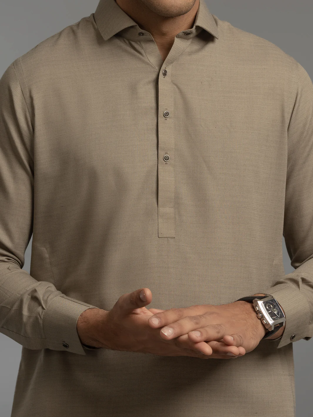 GREEN VISCOSE KAMEEZ SHALWAR | ALWA-KS-US-361/AM-6057C - Image 2