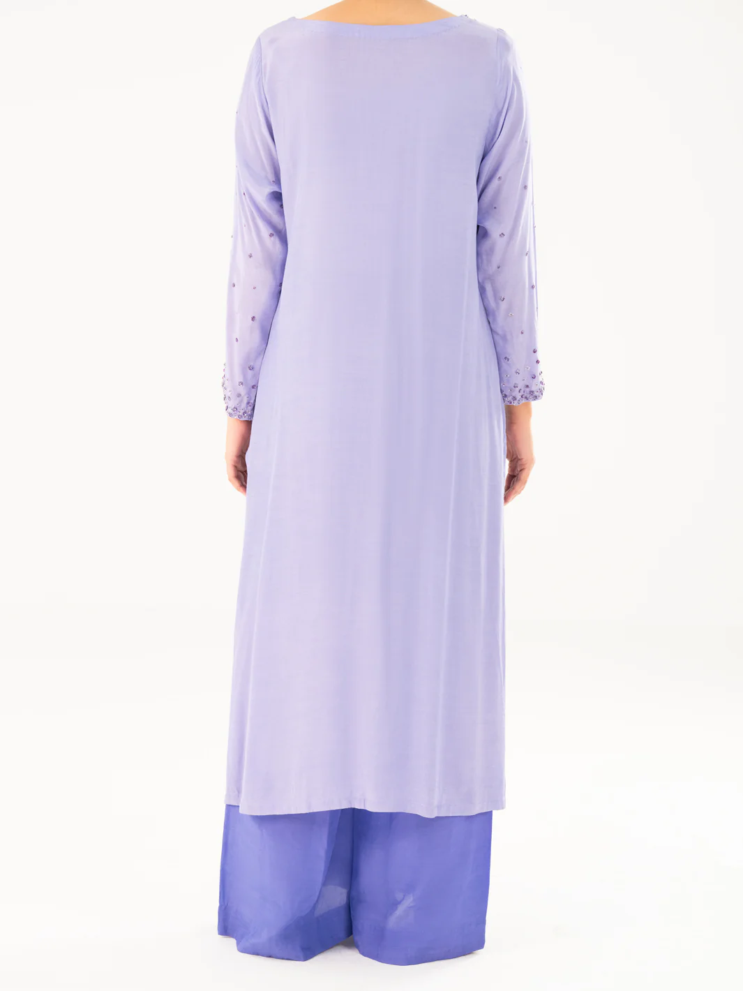 LIGHT PURPLE THAI SILK 2PC STITCHED | AWP-2PS-LKS-823/AM-2869A - Image 3