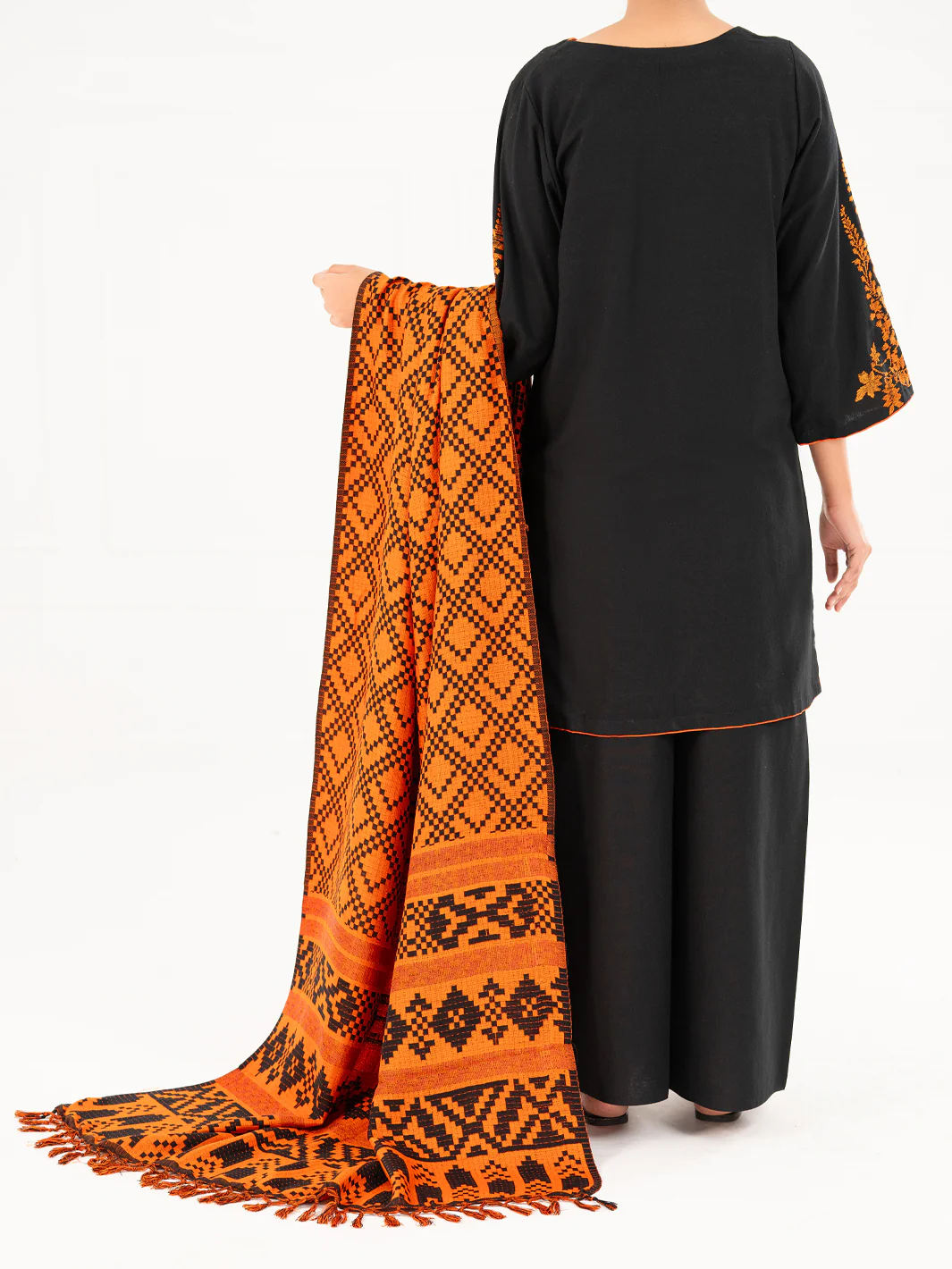 BLACK KARANDI 3PC STITCHED | AWP-3PS-771/S AM-3210B - Image 2
