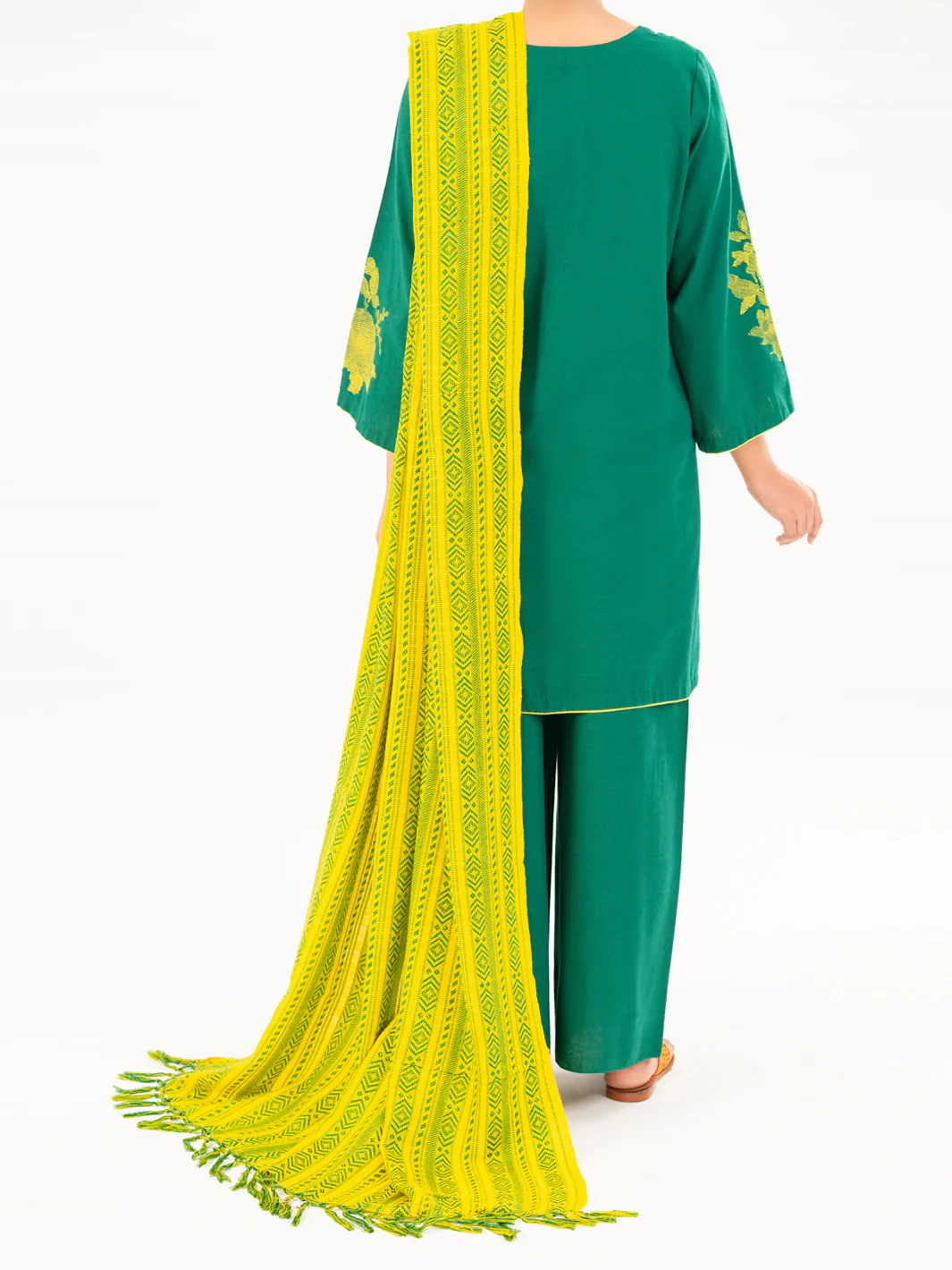 GREEN KARANDI 3PC STITCHED | AWP-3PS-772/S AM-3210F - Image 2