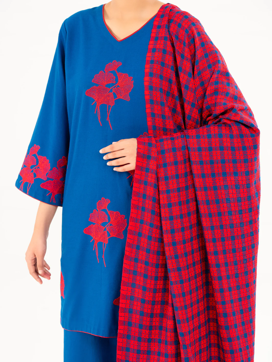 BLUE KARANDI 3PC STITCHED | AWP-3PS-773/S AM-3210C - Image 3
