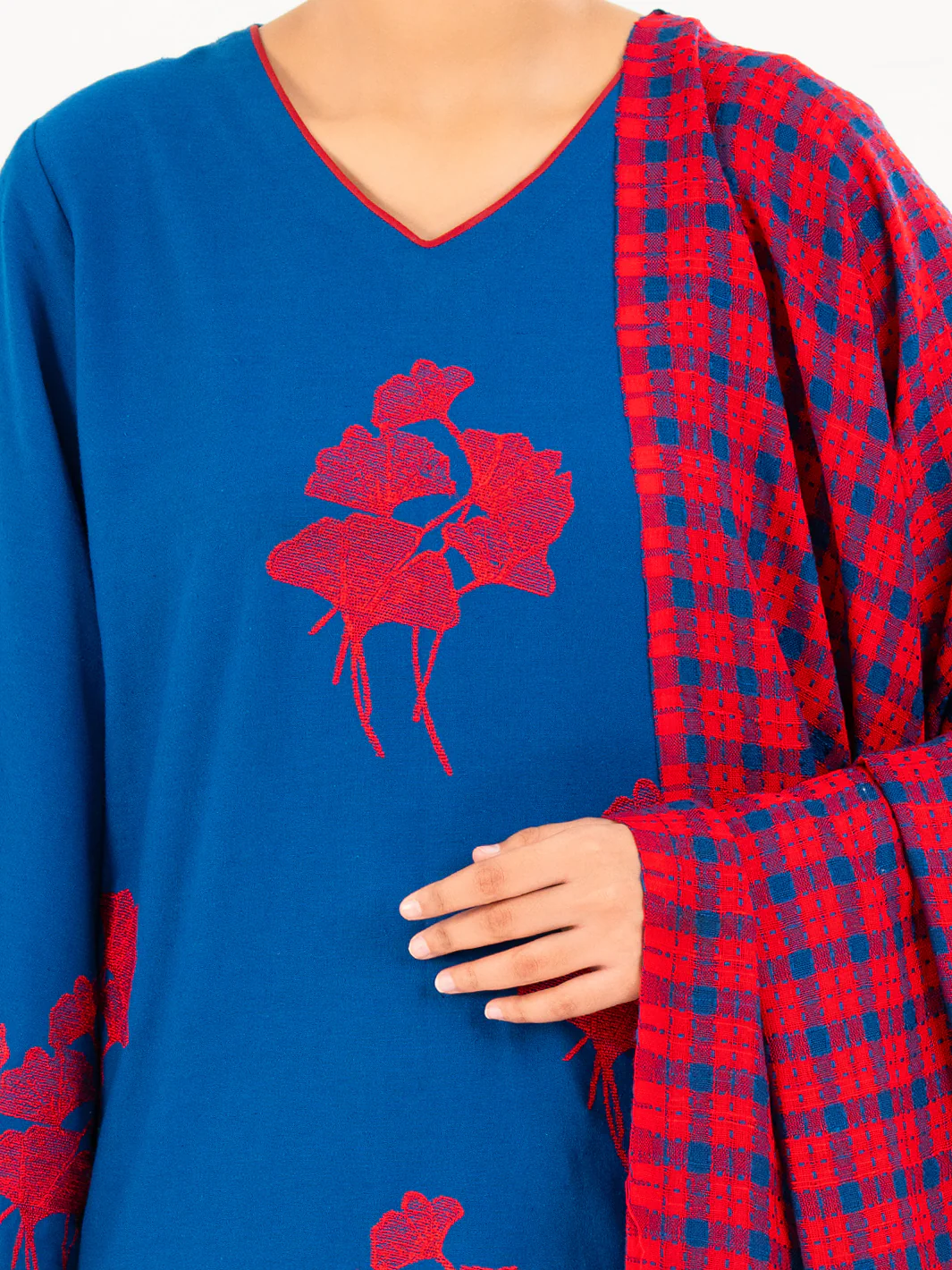 BLUE KARANDI 3PC STITCHED | AWP-3PS-773/S AM-3210C - Image 4