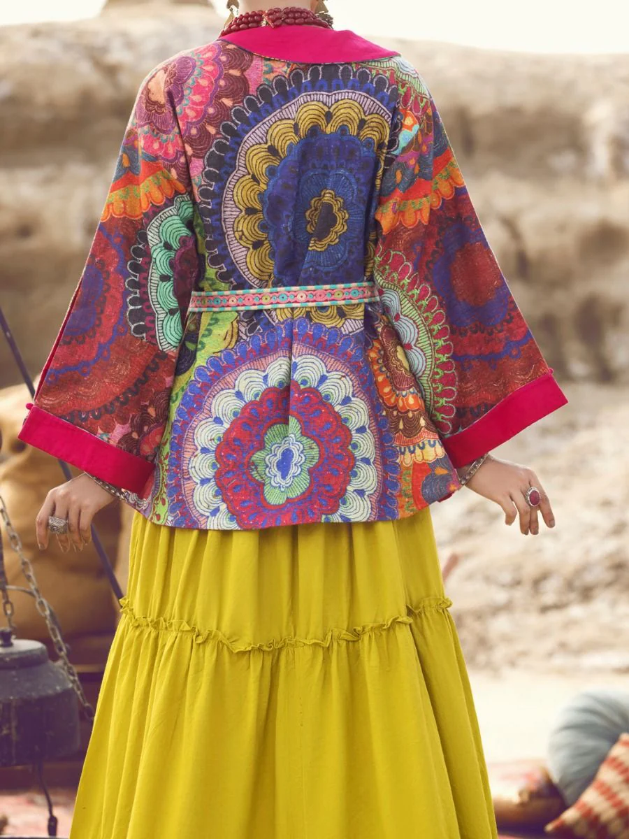 MULTICOLOR TWILL TOP COAT | AWP-JT-US-395/FB-395A - Image 2